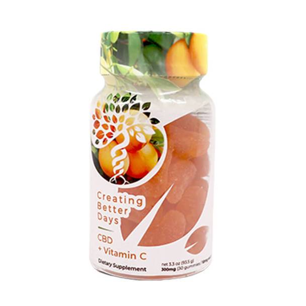 CBD Edibles Creating Better Days - CBD Edible - VitaGummies Vitamin C - 10mg