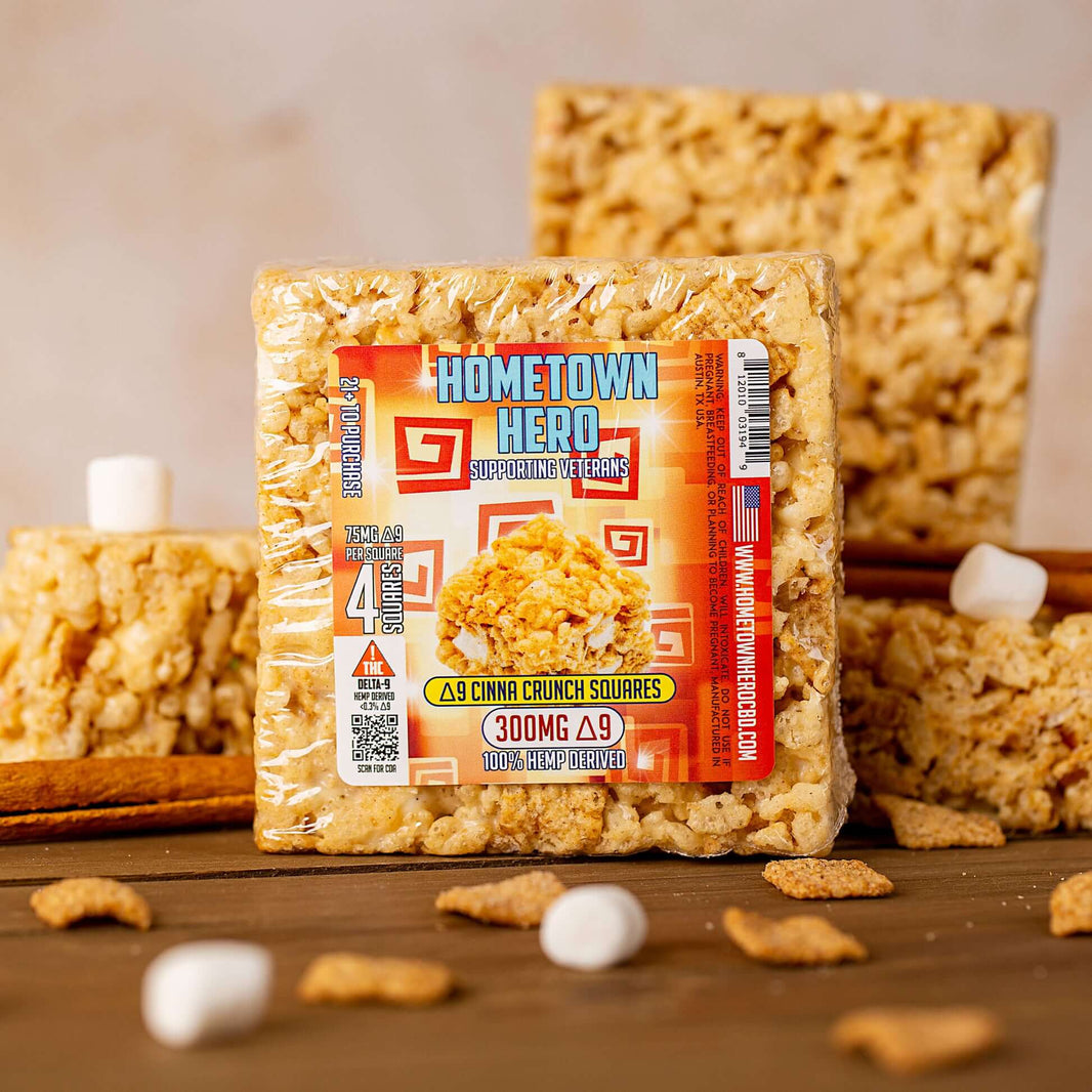 Delta 9 Squares (Cinna Crunch)