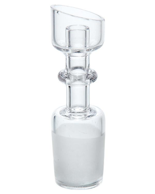 quartz dab nail Angled Domeless Quartz Nail - Female Joint