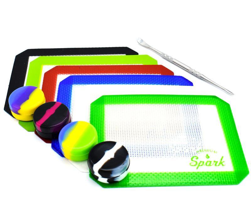 Accessories Silicone Concentrate Dab Mat and Tool Set