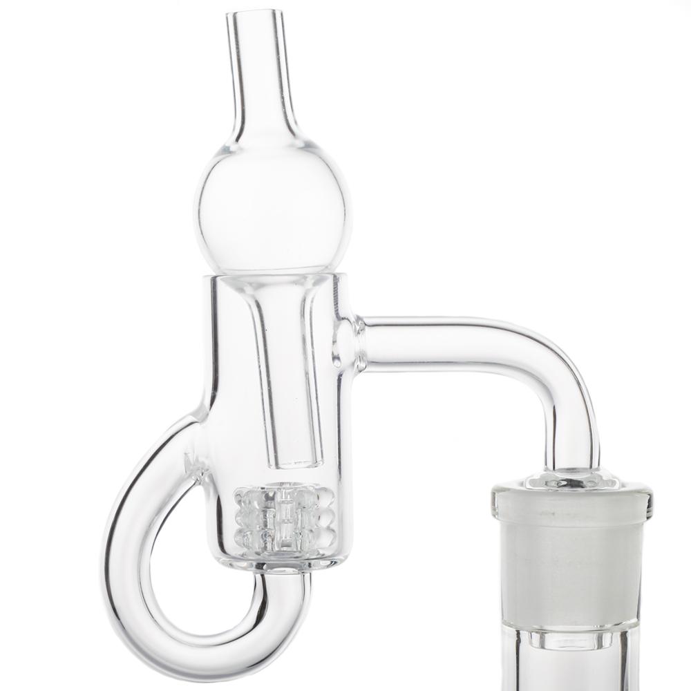 quartz banger Diamond Knot Loop Recycler Quartz Banger