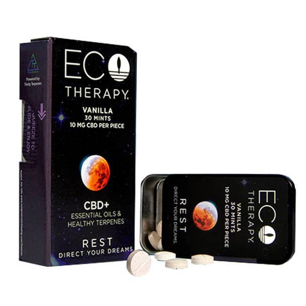 CBD Edibles ECO Therapy CBD - CBD Edible - Rest Mints - 10mg