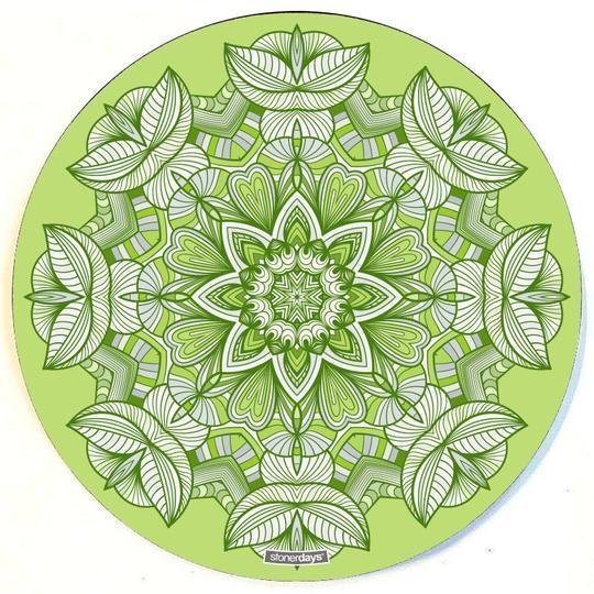 dab accessories Emerald Vibes Dab Mat