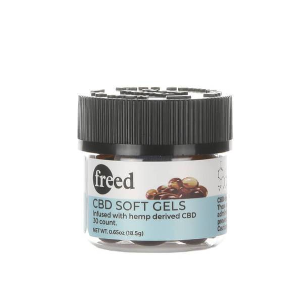 CBD Capsules Freed - CBD Soft Gel Caps - 25mg