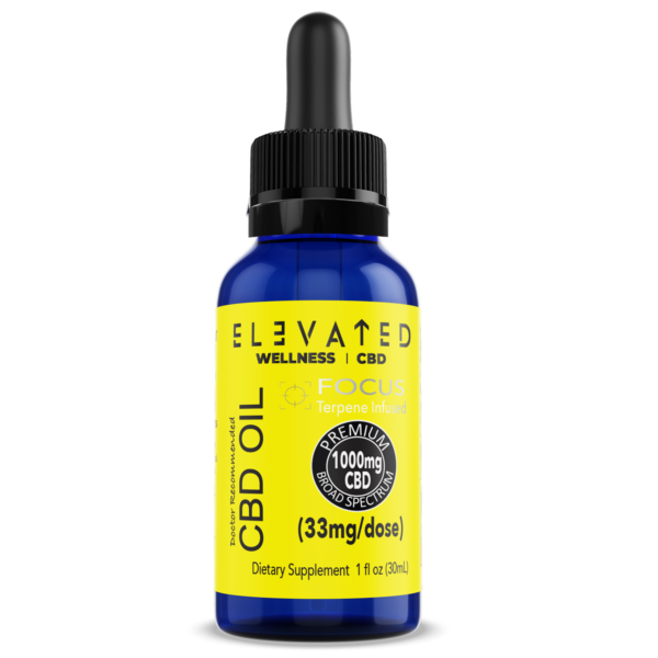 CBD for Focus – Terpene Infused CBD Tincture