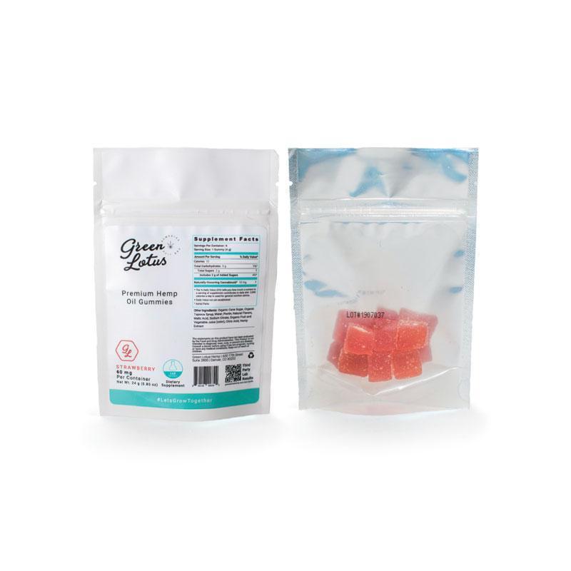 CBD CBD Green Lotus Premium Hemp Oil Gummies 6 CT