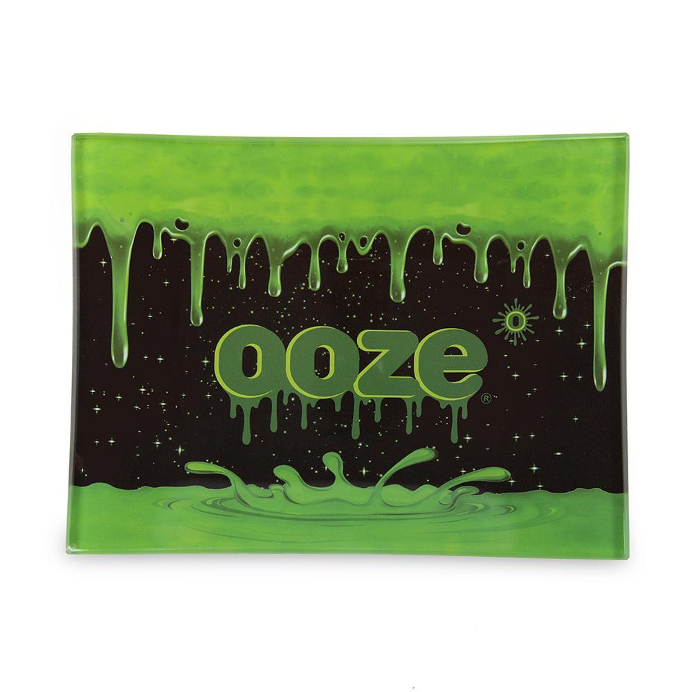 rolling tray Ooze Rolling Tray - Shatter Resistant Glass - Ooze