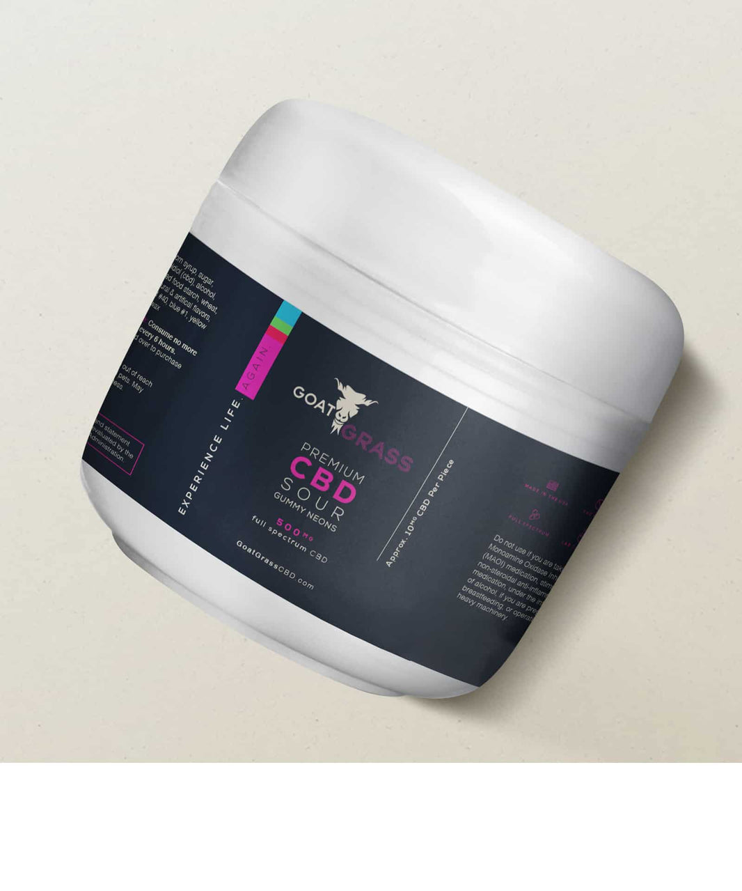 CBD Cosmetics CBD Gummies – Sour Gummy Neons