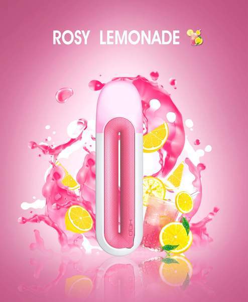 Non CBD Smoking Devices HQD Rosy Disposable Vape