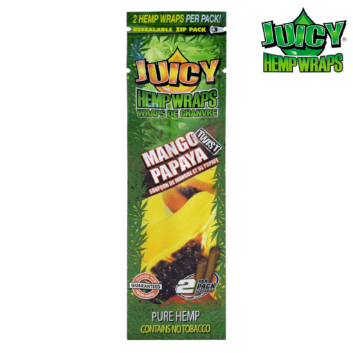 Hemp Juicy Hemp Wraps u2013 Mango Papaya Twist