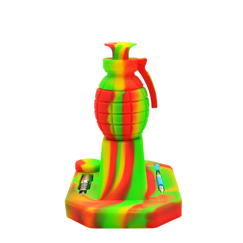Dab Rigs Hand Grenade Silicone Dab Straw