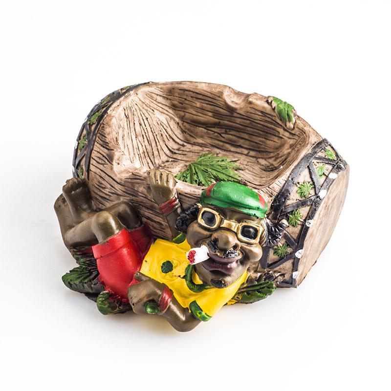 Ashtray Handmade Jamaican Resin Ashtray