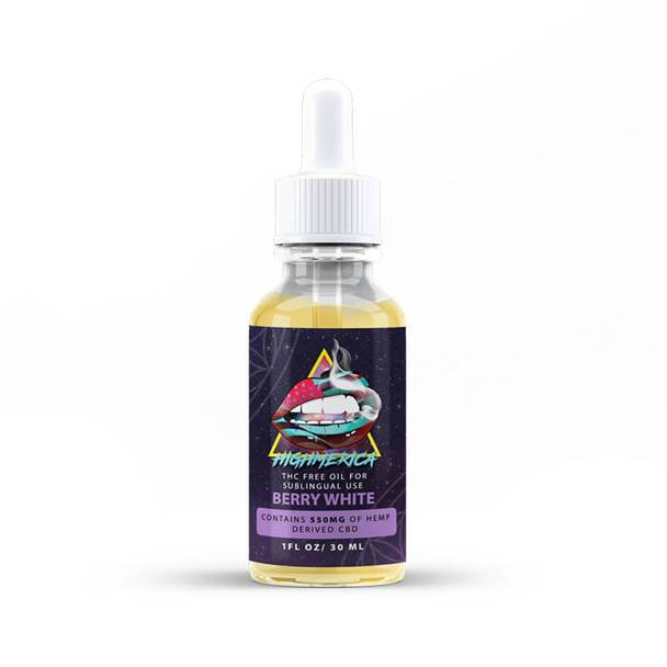 CBD Tinctures Highmerica - CBD Terpenes Oil - Berry White - 550mg