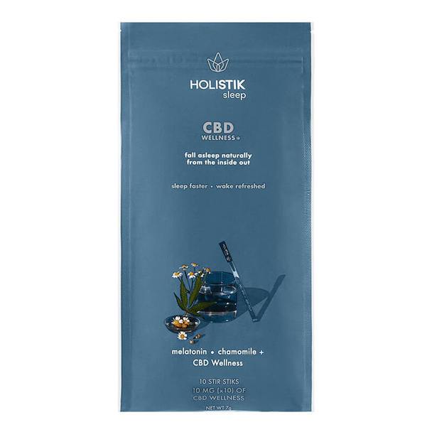 CBD Edibles HOLISTIK Wellness - CBD Drink Mix - Sleep Stir STIK - 10mg