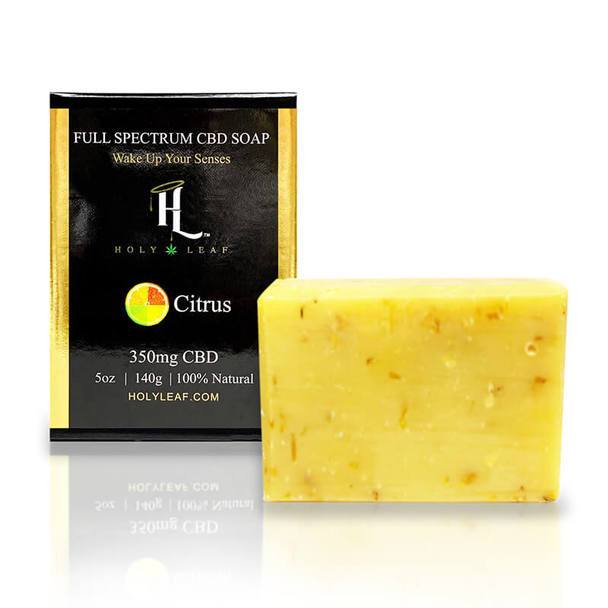 CBD Cream Holy Leaf - CBD Bath - Citrus Soap - 350mg