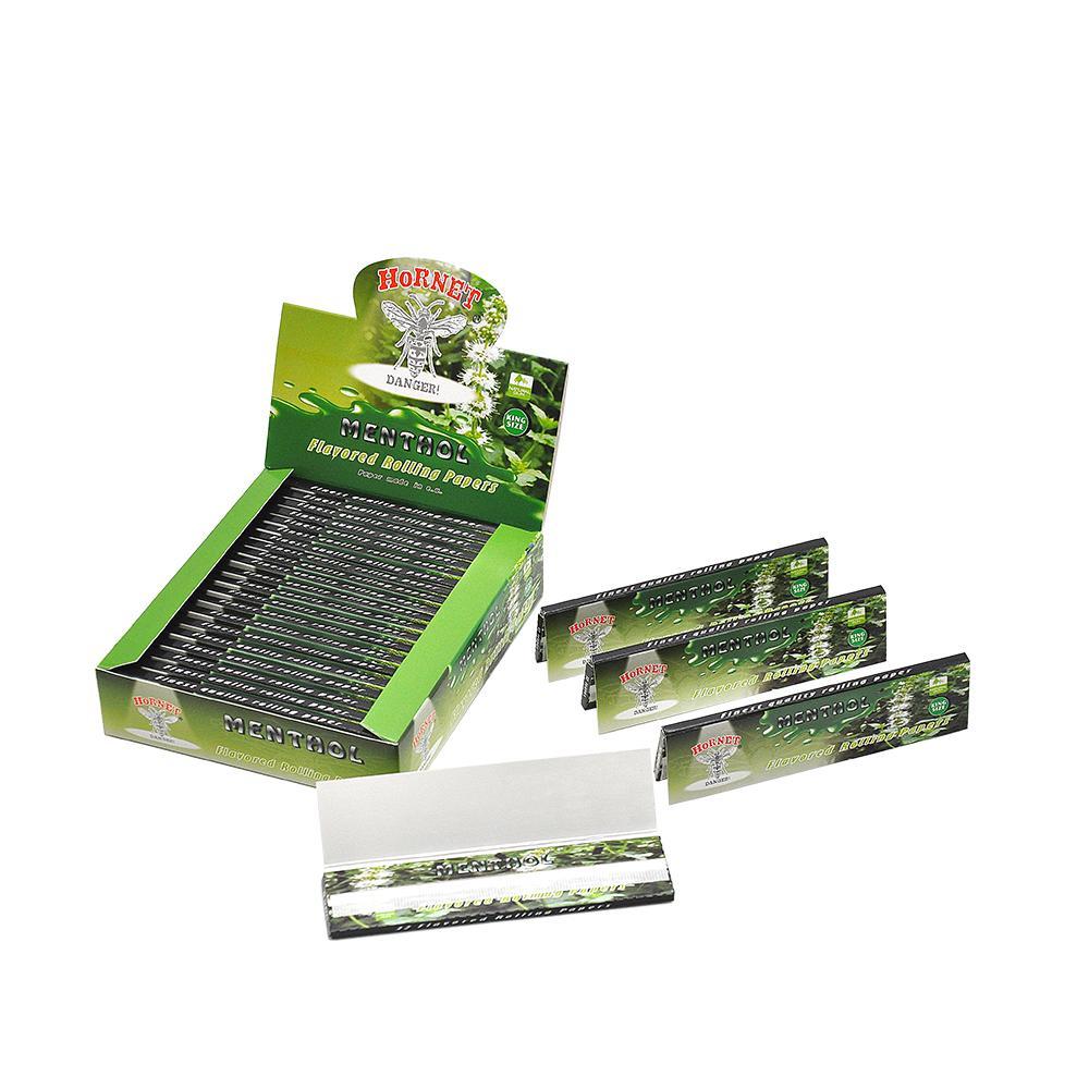 rolling tray Hornet Menthol Flavored Rolling Paper 5 Booklets