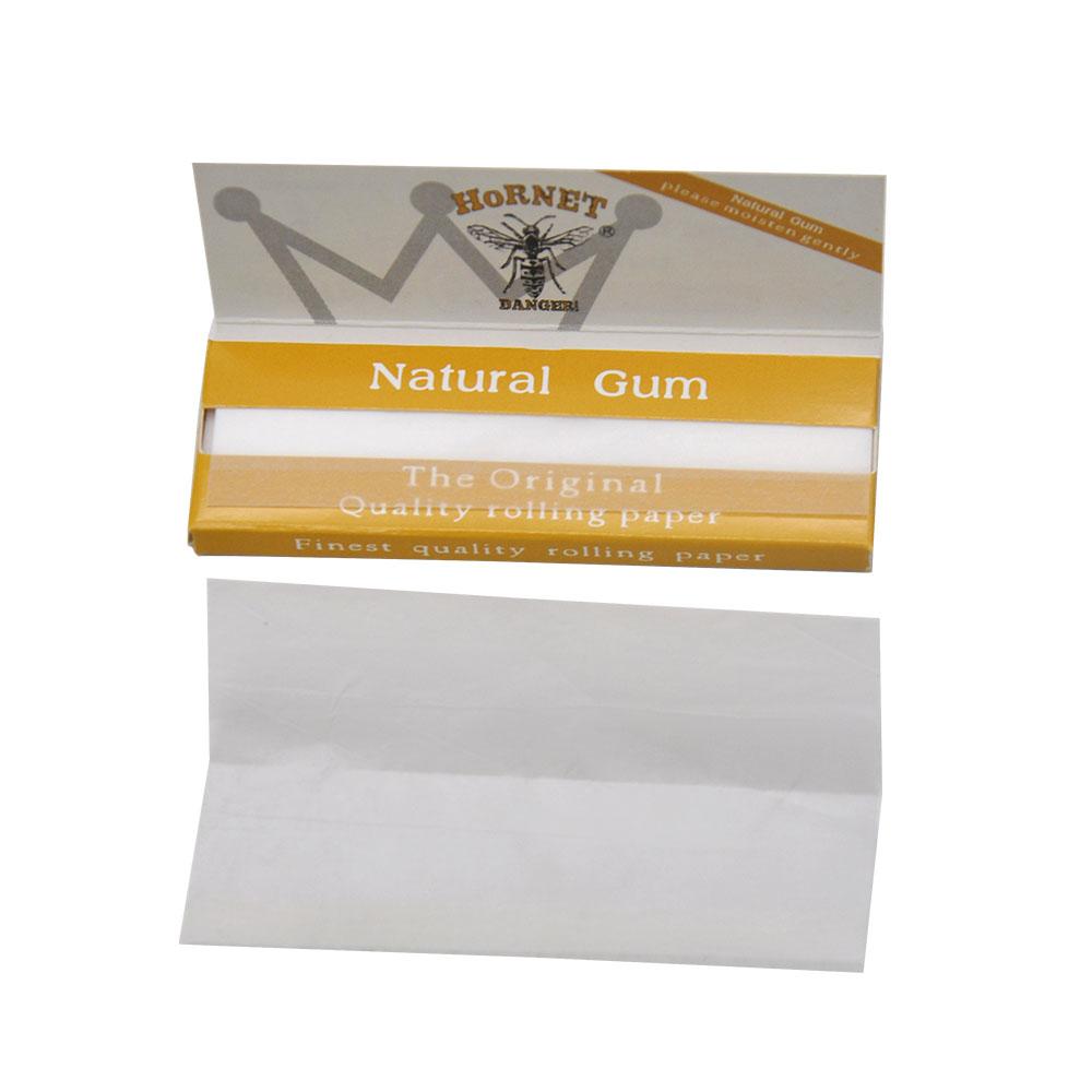rolling tray Hornet Organic Unrefined Hemp Rolling Paper 5 Booklets