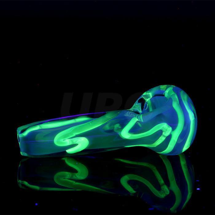 Hand Pipe Glassheads - "Specter" Illuminati Spoon