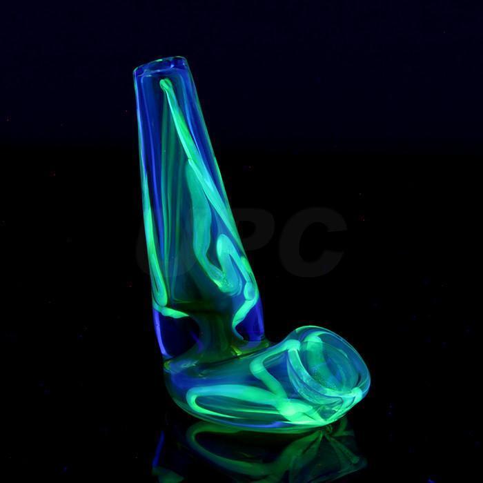 Hand Pipe Glassheads - Sherlock Fumed Illuminati Hand Pipe