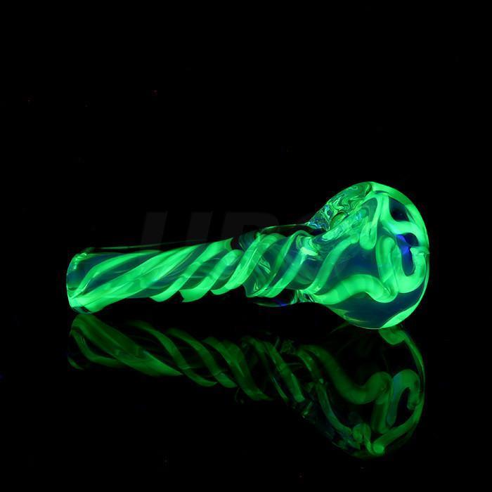 Hand Pipe Glassheads - "Mister Twister" Illuminati Twist Spoon