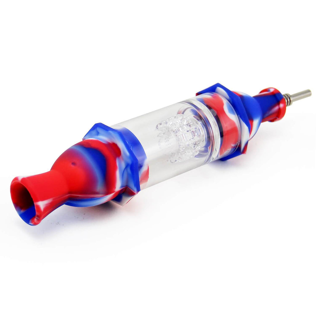 Bong Attachments Honey Straw with Water Filtering
