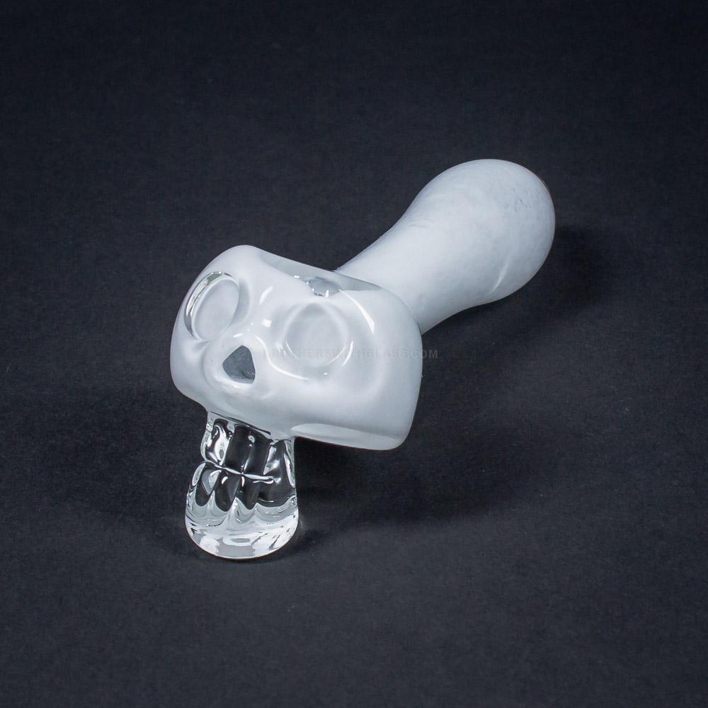 Hand pipe Chameleon Glass VooDoo Glow In The Dark Skull Hand Pipe