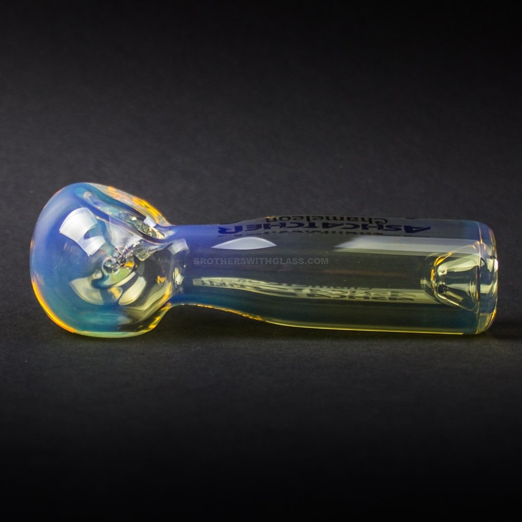 Hand pipe Chameleon Glass Fumed Ash Catcher Slugger Hand Pipe