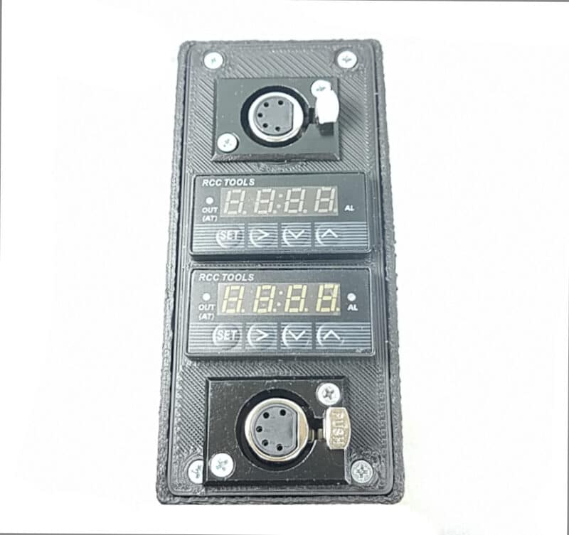 Pollen pressers Dual Enail Controller | Compact Vertical