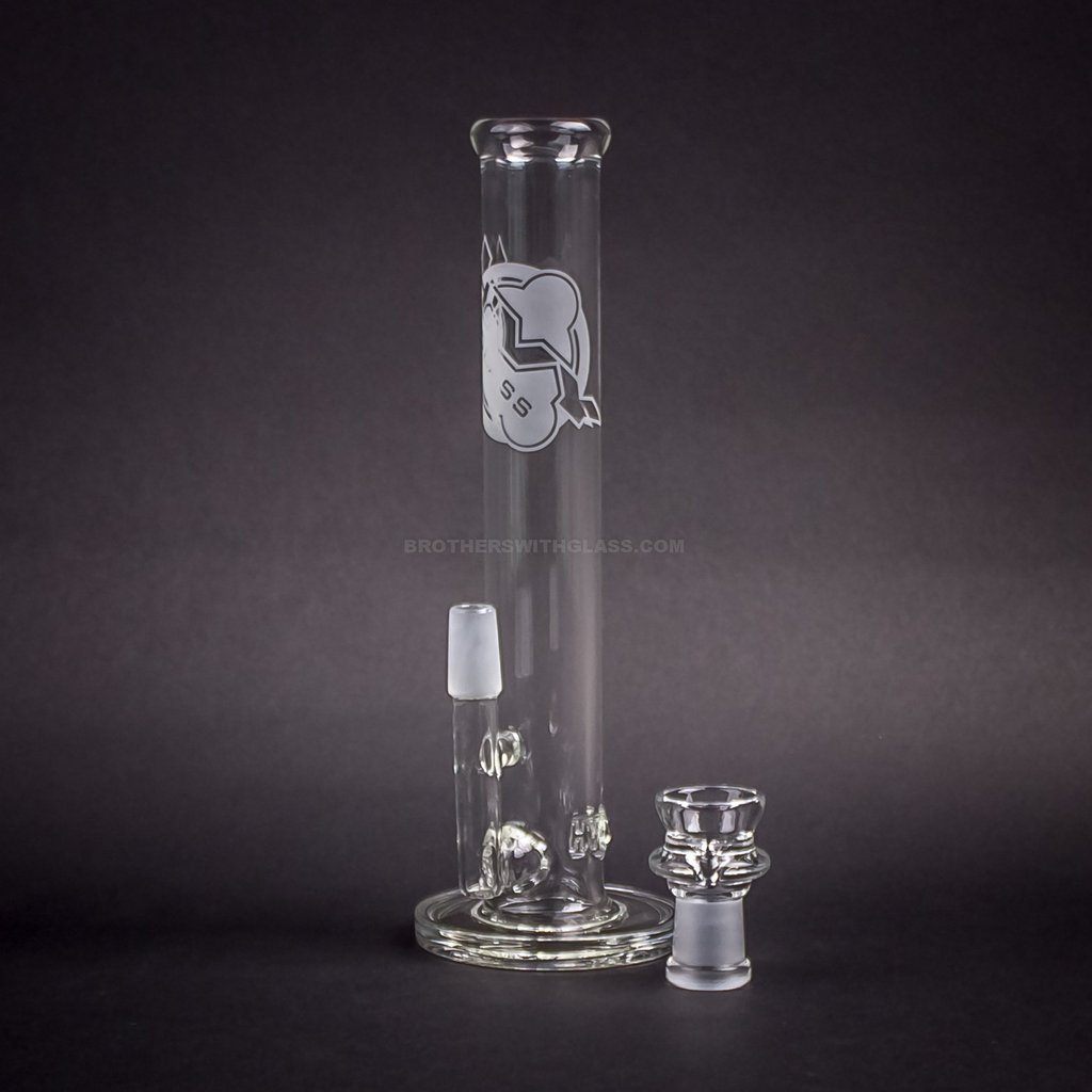 Dab rigs HVY Glass Natural Perc Straight Dab Rig