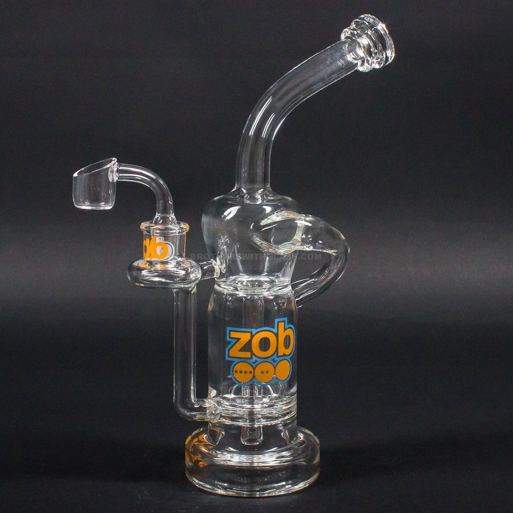 Dab rigs Zob Glass 12 Inch Zobello Recycler Dab Rig