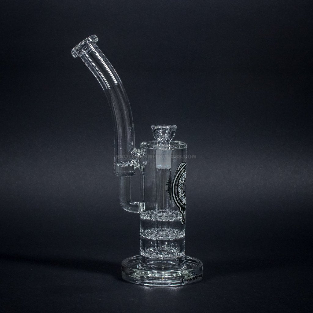 Bongs C2 Custom Creations Triple Ratchet Perc Bubbler Bong