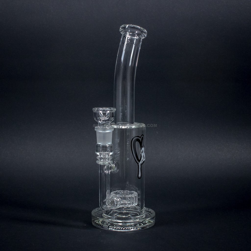 Bongs C2 Custom Creations 65mm Circ Perc Bent Neck Bong