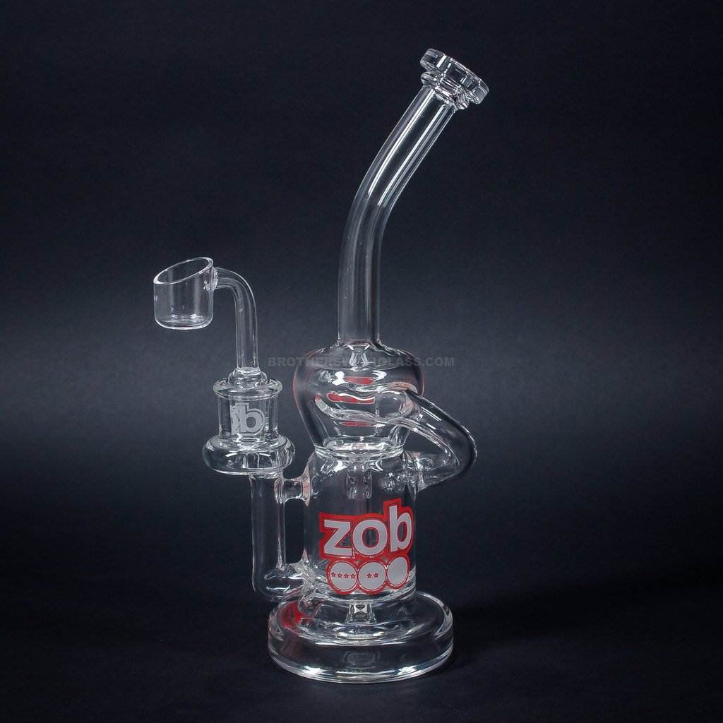 Dab rigs Zob Glass 14mm Mini Zobello Recycler Dab Rig