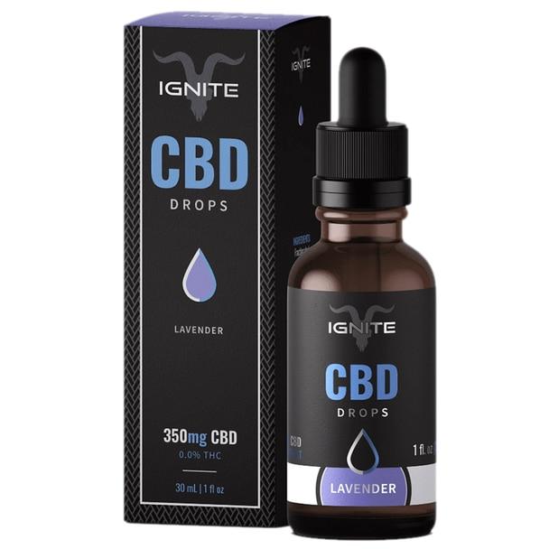 CBD Tinctures Ignite CBD - CBD Tincture - Lavender Drops - 350mg-1000mg