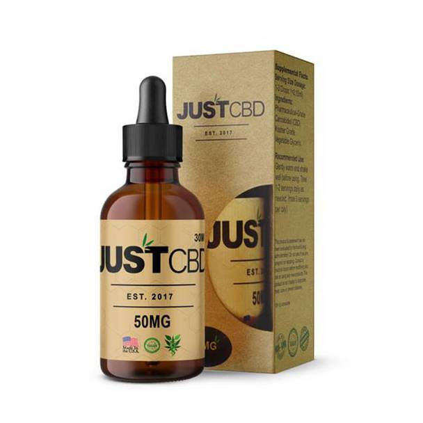CBD Tinctures JustCBD - CBD Tincture - Liquid Honey - 50mg-1500mg