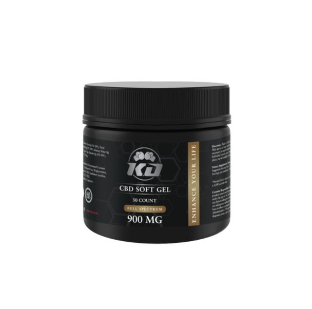 CBD Capsules Knockout CBD - CBD Soft Gel - Capsule - 30mg