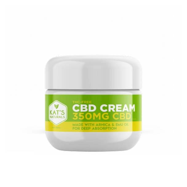 CBD Cream Kat's Naturals - CBD Topical - Arnica & Emu Cream - 350mg-1400mg