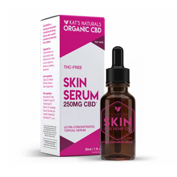 CBD Cream Kat's Naturals - CBD Topical - Skin Serum - 125mg-250mg