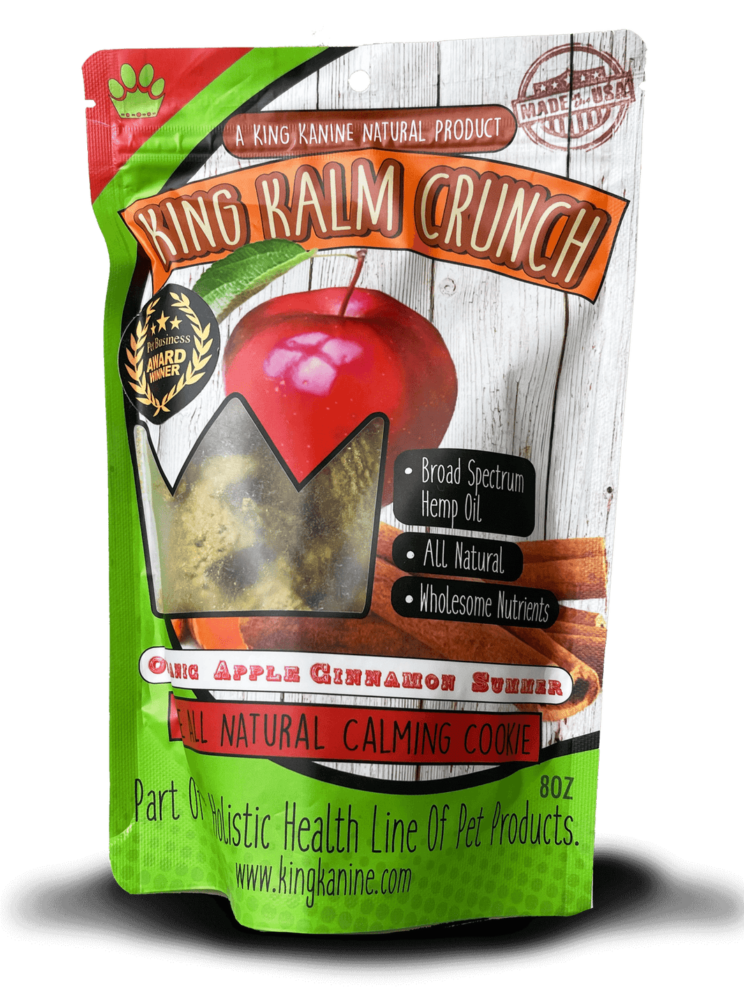 KING KALM™ Crunch - Apple Cinnamon