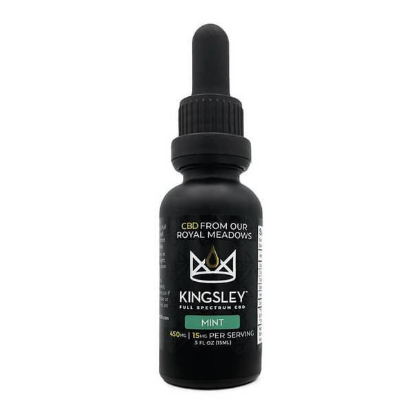 CBD Tinctures Kingsley - CBD Tincture - Full Spectrum Mint - 450mg-1500mg