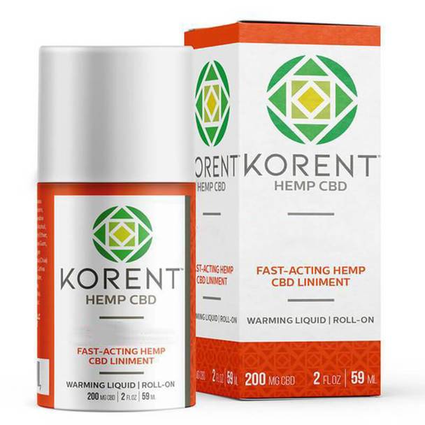 CBD Cream Korent Hemp - CBD Topical - Warming Roll-On Stick - 200mg