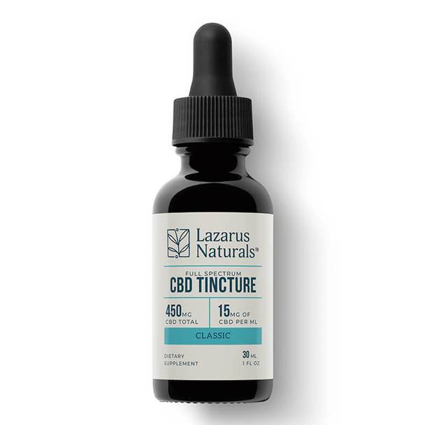 CBD Tinctures Lazarus Naturals - CBD Tincture - Full Spectrum Classic - 450mg-6000mg
