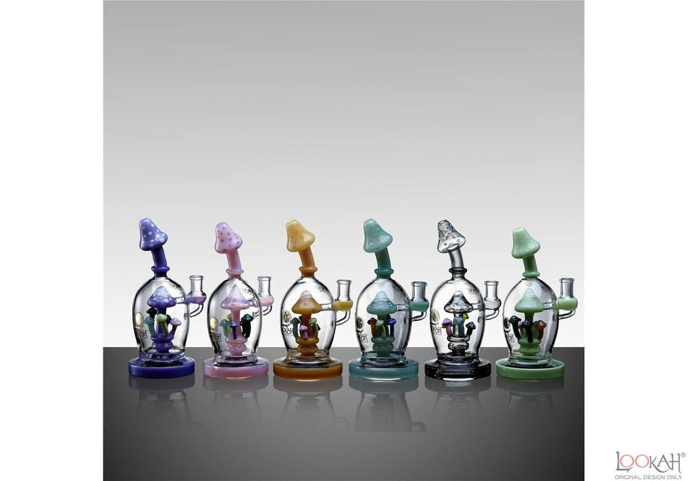 Vaporizers 9" LOOKAH Mushroom Bong Pipe