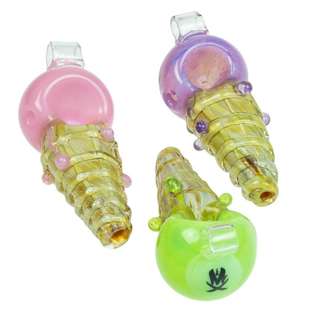 Hand Pipe Mathematix - Ice Cream Cone Pendant Hand Pipe
