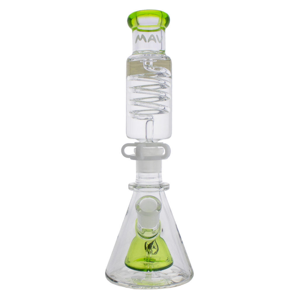 Bongs Maverick Glass - MINI PYRAMID FREEZABLE COIL SYSTEM