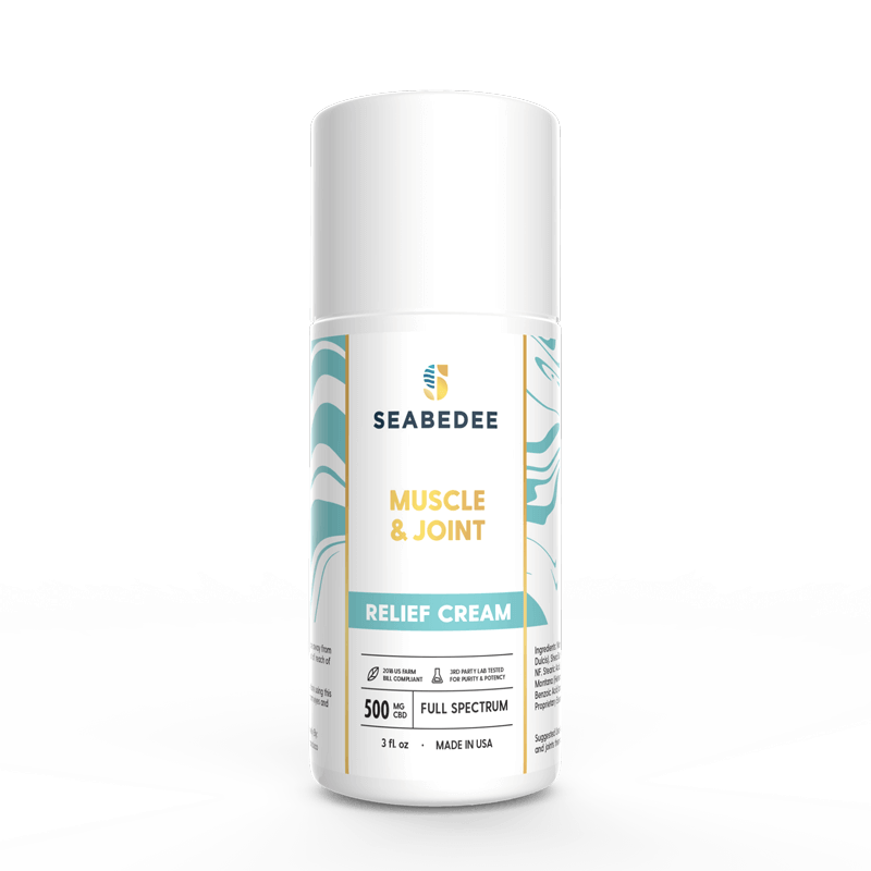 CBD Pain Relief SEABEDEE - MUSCLE AND JOINT RELIEF CREAM