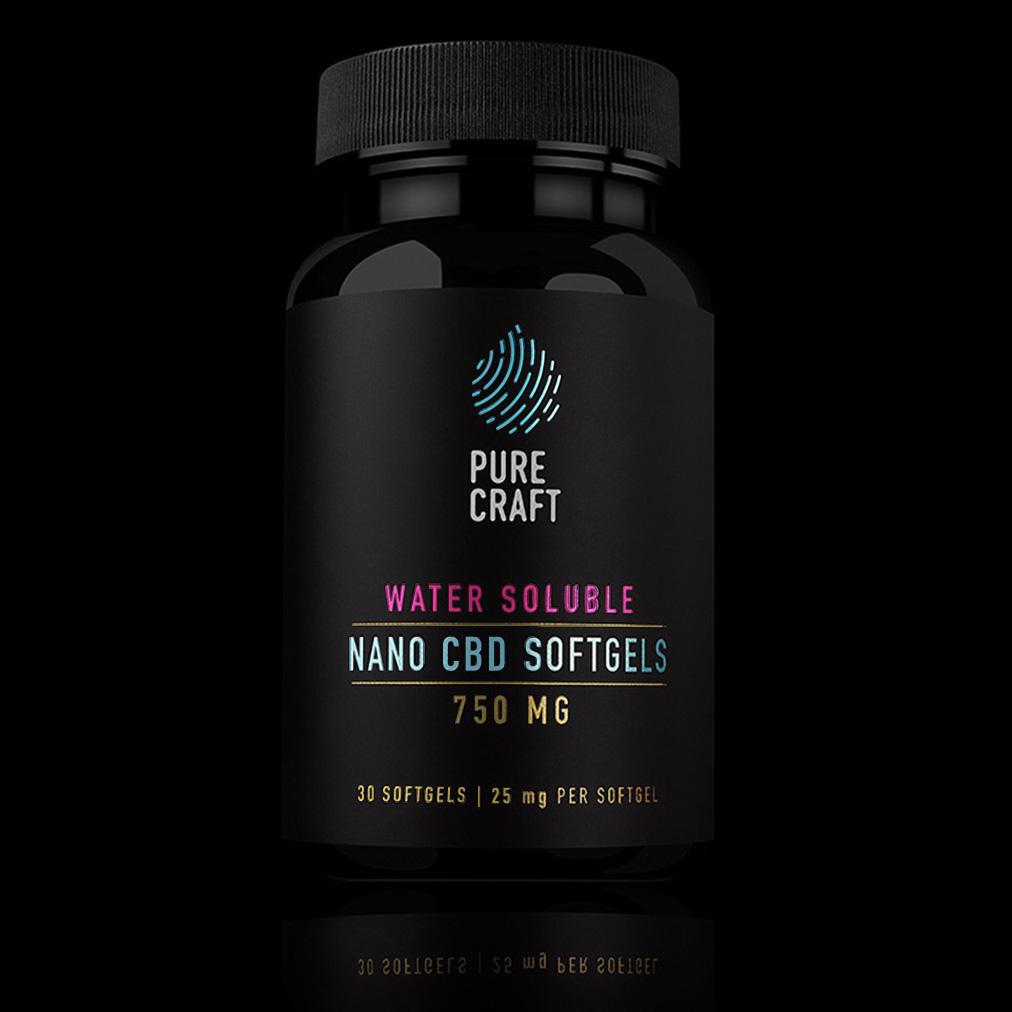 NANO CBD WATER SOLUBLE BROAD SPECTRUM SOFTGELS