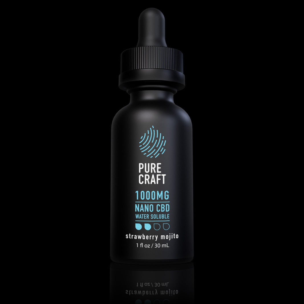 NANO CBD WATER SOLUBLE STRAWBERRY MOJITO 1000MG