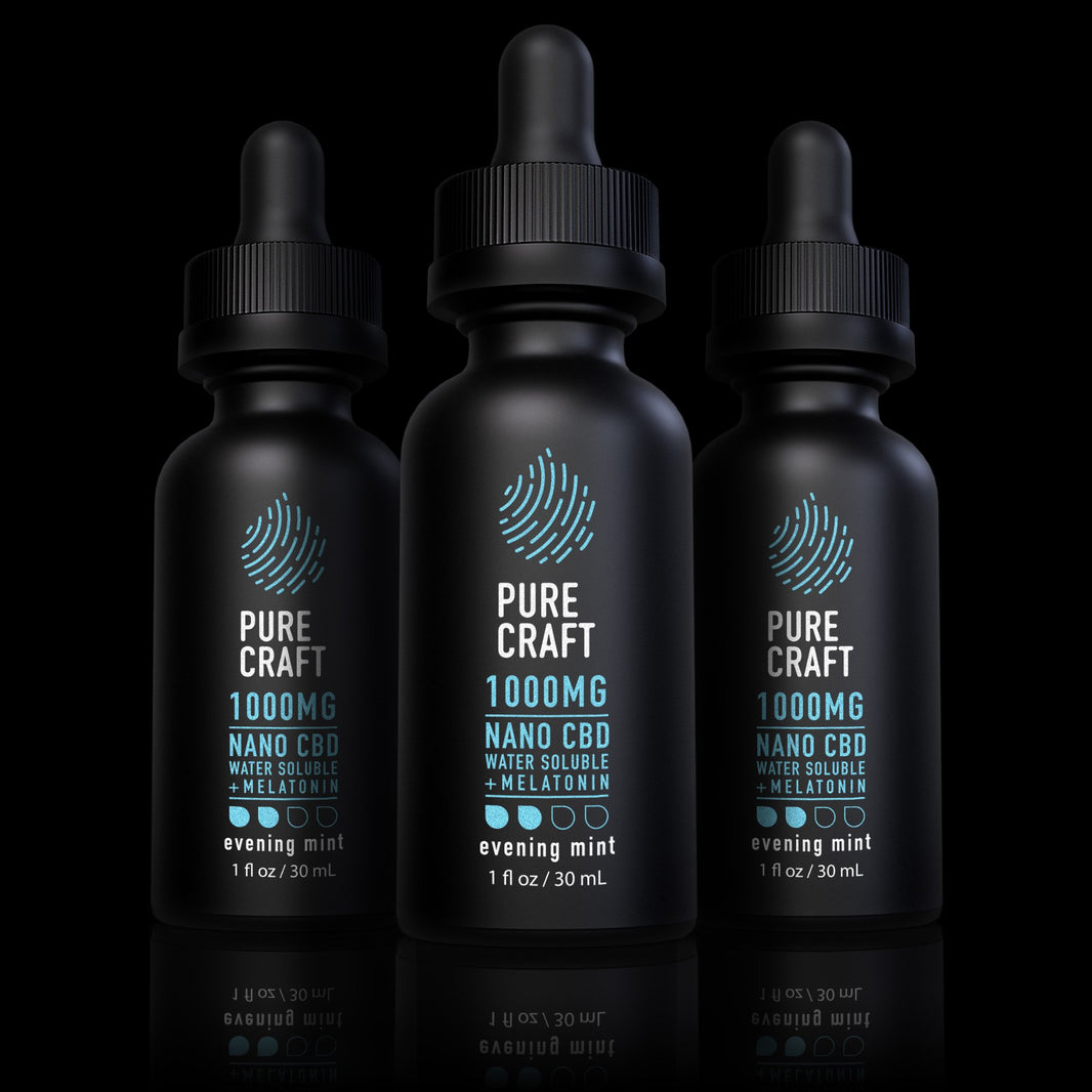 NANO CBD WATER SOLUBLE + MELATONIN 3-PACK