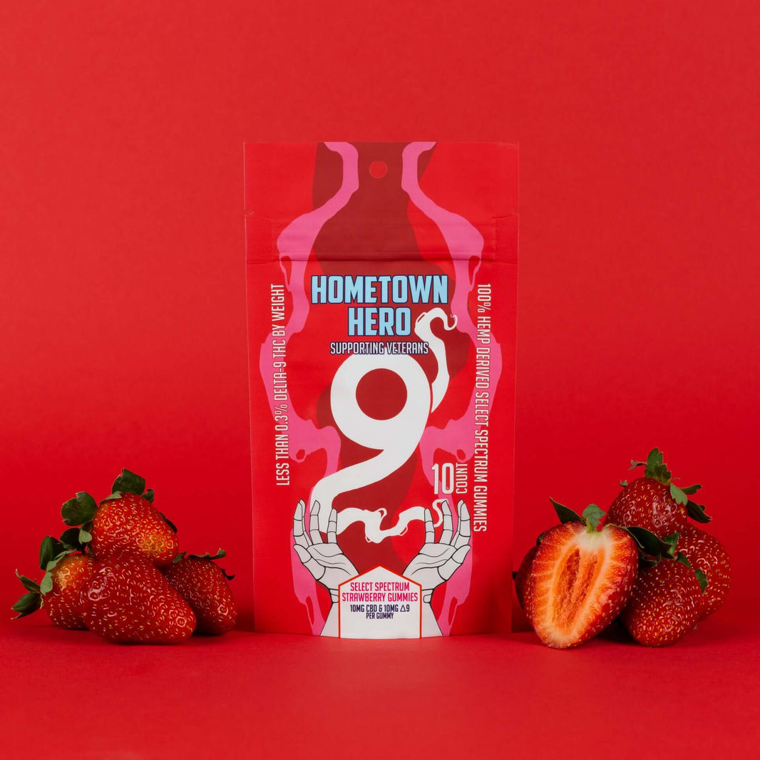 Select Spectrum Gummies (Strawberry) Delta 9